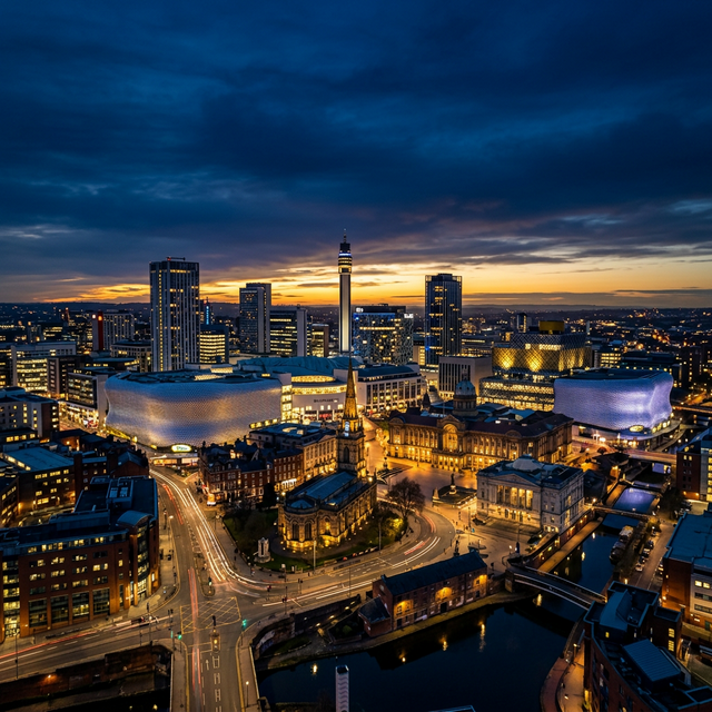 West Midlands skyline